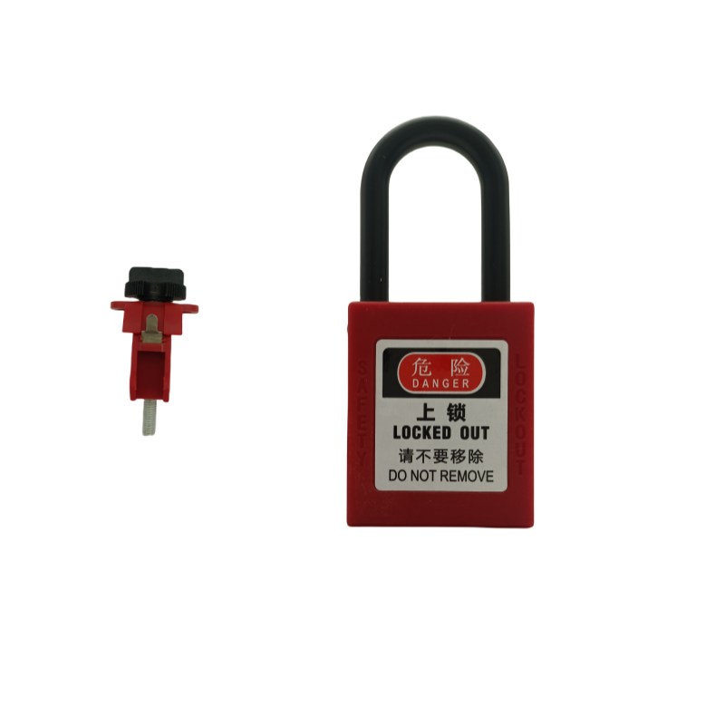 Circuit Breaker Locks Electrical Safety Lockout Miniature Air Switch Breaker Lockout For Power Isolation Pinout LOTO TAGOUT: Frosted