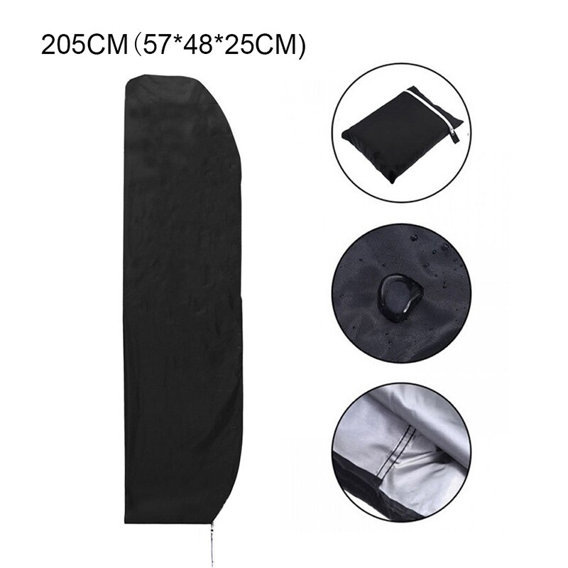Outsunny beschermhoes voor parasol 300 cm, waterdicht, met
