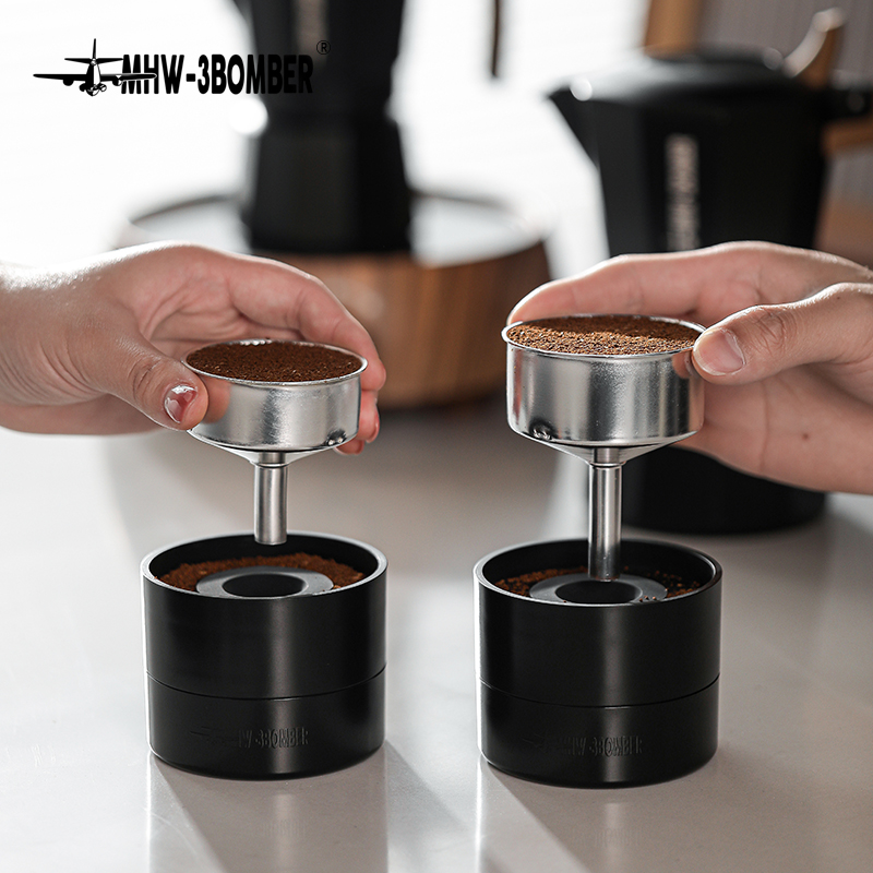 Distribuidor de café Moka de MHW-3BOMBER, altura adaptable, herramientas niveladoras de distribución de café Mocha, accesorios de Barista para el hogar