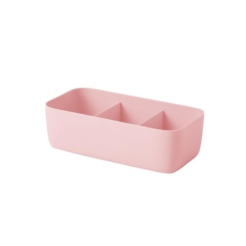 Cajones para sujetadores de ropa interior, caja de almacenamiento, cajones de armario de plástico, caja organizadora, caja organizadora, contenedor organizadora de cosméticos, accesorios para el hogar: Pink L