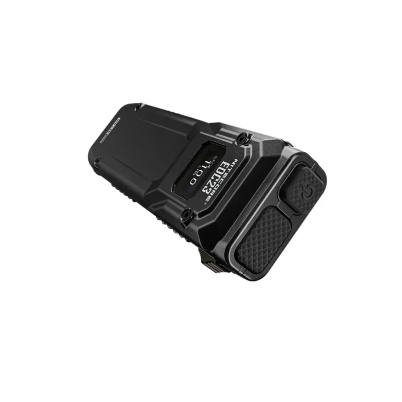 NITECORE EDC23 USB-C linterna táctica recargable pantalla OLED 2 * LED 2500 lúmenes bolsillo pequeña antorcha EDC batería de Li incorporada