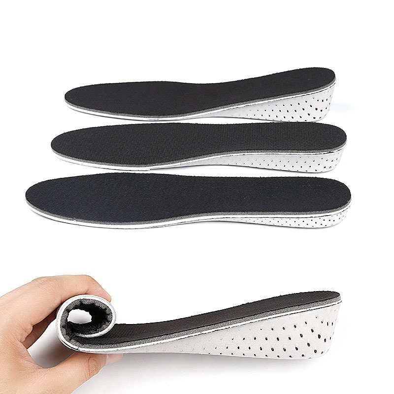 Semelles en coton à mémoire de forme unisexe pour femmes et hommes, 2.3 ~ 4.3cm, semelles complètes ou semi-montantes, coussin, directe, 2 pièces