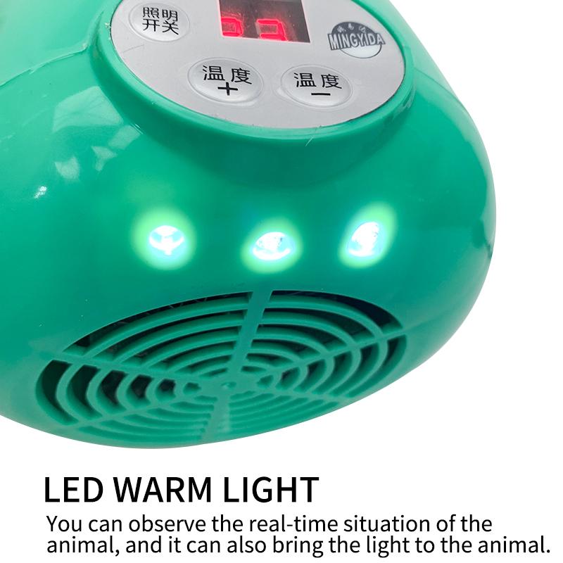 300W Heating Lamp Farm Animal Warm Light Temperature Controller Heater