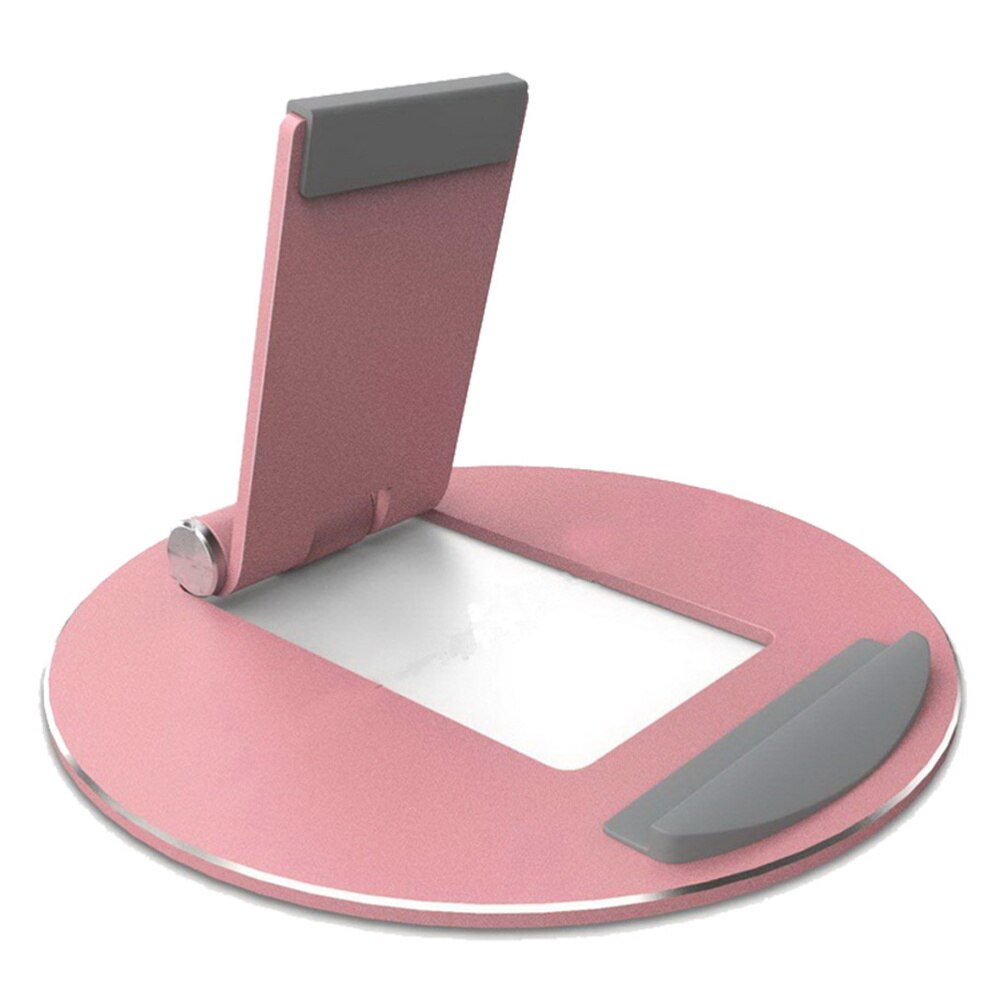 Estante de escritorio plegable para tableta y PC, estante Universal Simple de apoyo para oficina y hogar (plata): Rose Gold