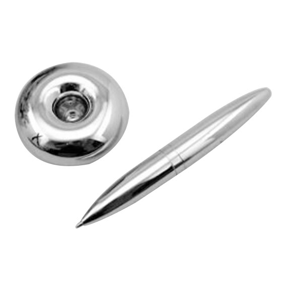 Zwevende Pen Met Stylus Zilveren Pen Op Basis Executive Ipad Gadget Toy Mens