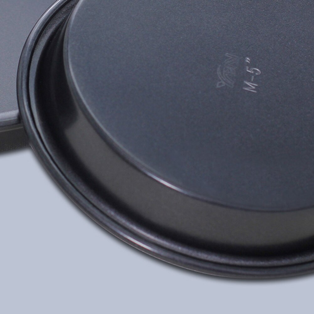 5/7/8/9/12 Inch Non-Stick Pizza Pan Bakeware Carbon Steel Pizza Plate Round Deep Dish Pizza Pan Tray Mold Mould Baking Tools