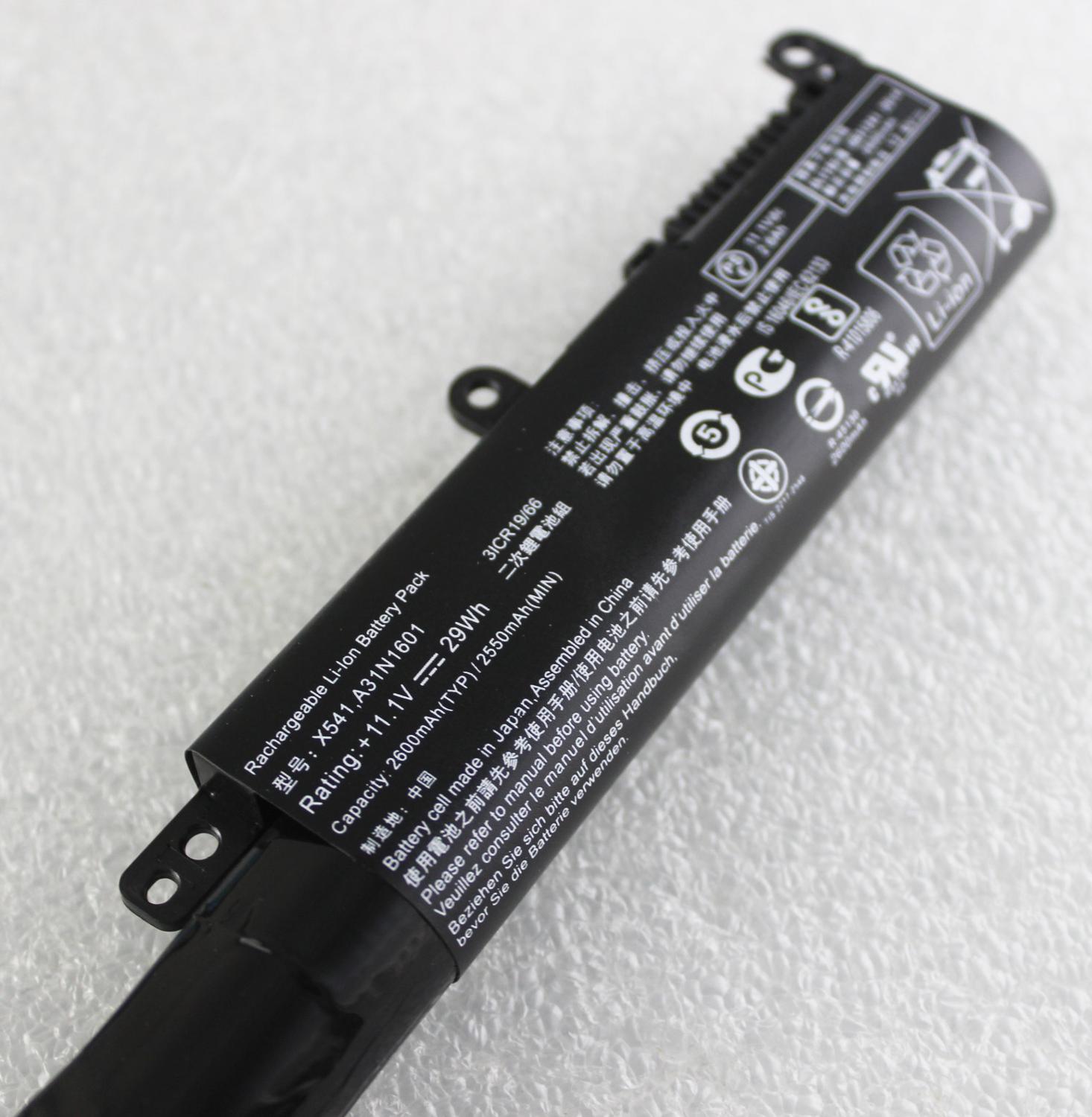 A31N1601 batería de portátil para ASUS X541 X541U X541S X541UA X541UV X541SC R541UJ R541UA F541UA A31LP4Q X541SA VivoBook Max X541SA