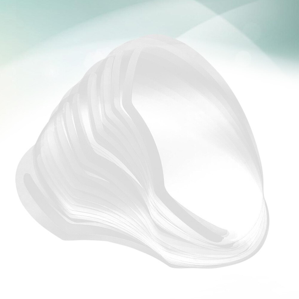 Flequillo deflector desechable para corte de pelo, herramientas de estilismo para peluquería, para tinte de peluquero, 50 Uds.