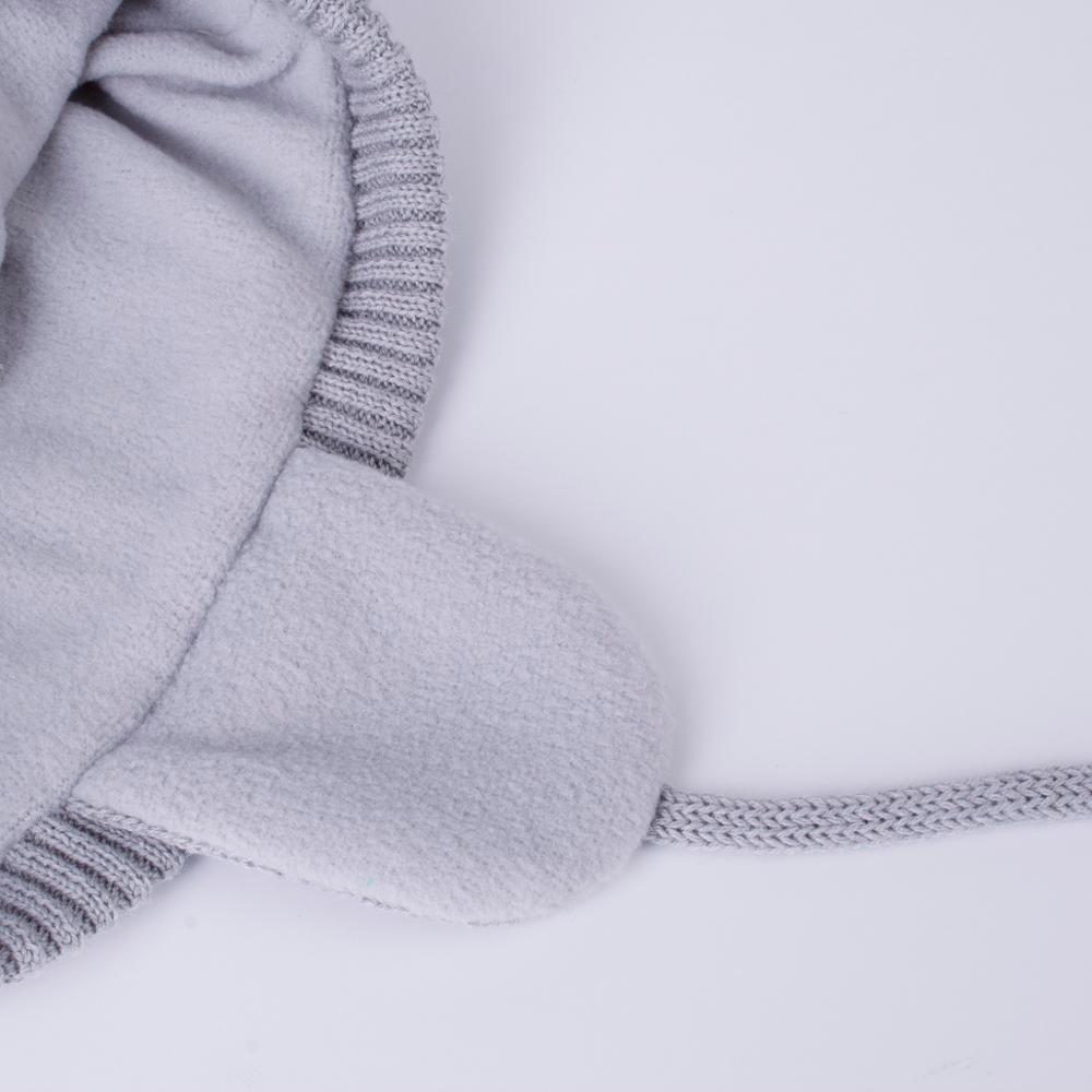 Connectyle smålåve spedbarn baby takrenne låve vinter hodeskalle lue tegneserie dinosaur strikket fleece fôret lue lue øreklaff vindtett lue