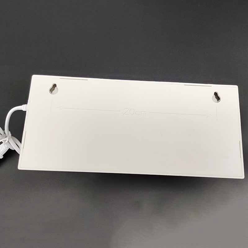 Emergency Light, Back-Up Battery Emergency Exit Lighting Fixtures with Adjustable Hardwired 2 LED Head Wall Mount