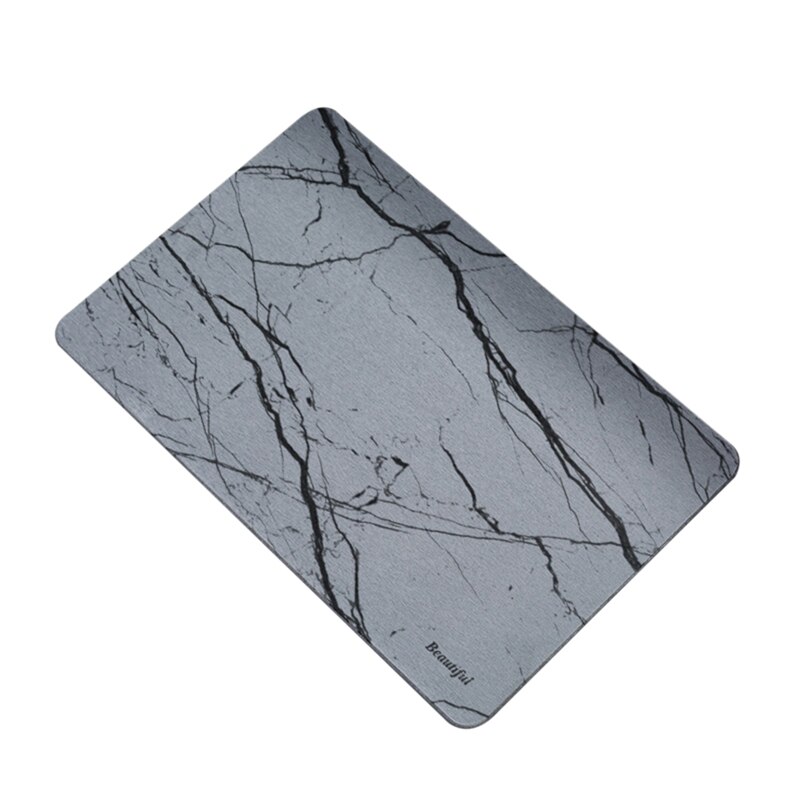 Diatomitt jordmatte antiskli badematte vannabsorberende badematter inngangsdørmatte hurtigtørkende kjøkkenteppe: Stil 1