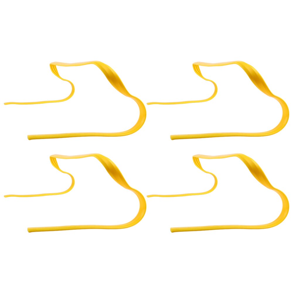 4Pcs Football Training Equipment Small Training Hurdles Speeds Hurdles for Kids: Default Title