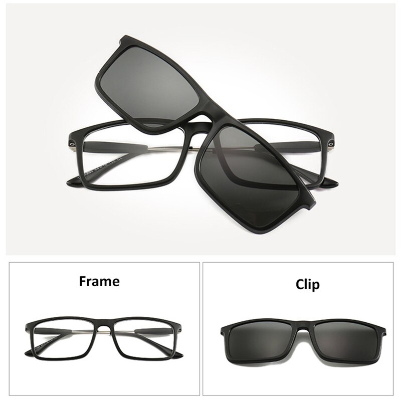 Lunettes de soleil polarisées en plastique TR90, monture Flexible pour la conduite de nuit, 4 pièces