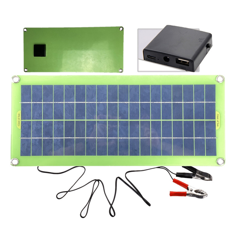 High Efficiency Solar Panel Portable 100W 12V 5V For Phone Car, Flexible Solar Panel Car Outdoor Emergency Charging