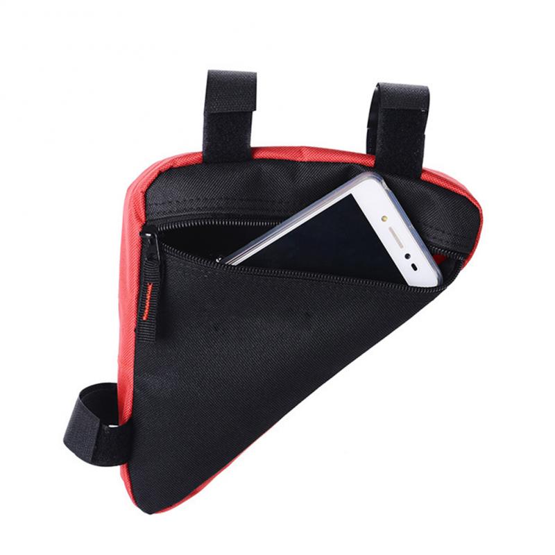 Fiets Accessoires Fiets Driehoek Tas Fiets Voor Tube Frame Telefoon Waterdichte Tas Fietsen Bike Frame Zadeltas Voor Mountainbike