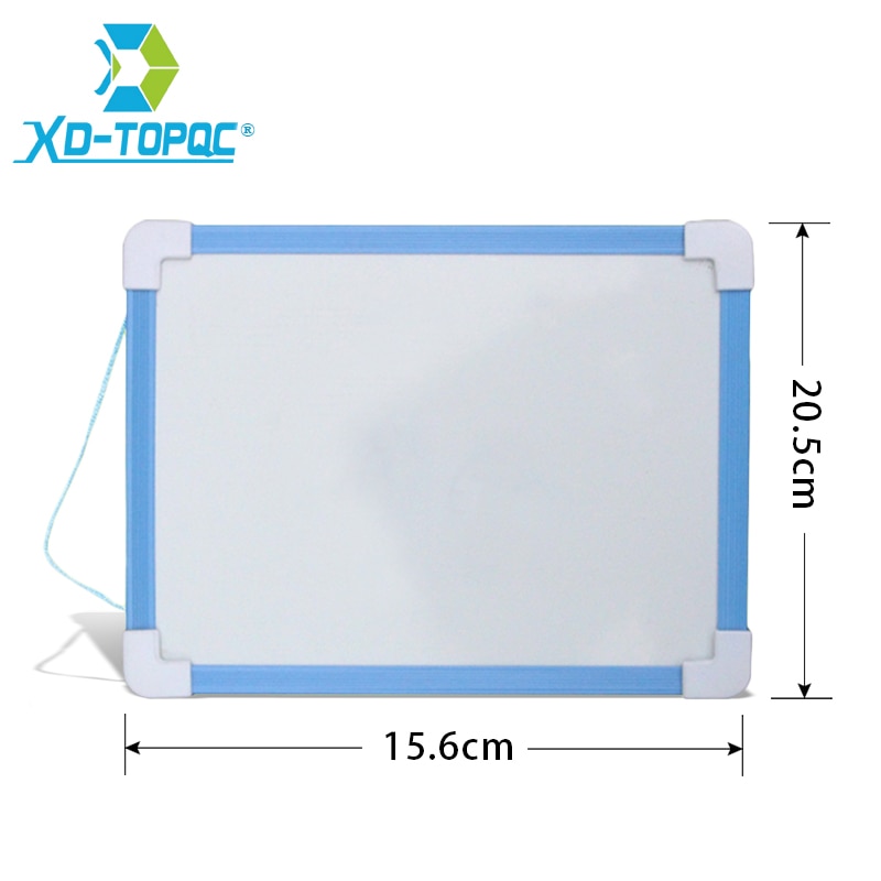 1 pc Kids Whiteboard Dry Wipe Board 5 Colors Frame Mini Drawing Magnetic White board Small Hanging Erase Boards With Pen