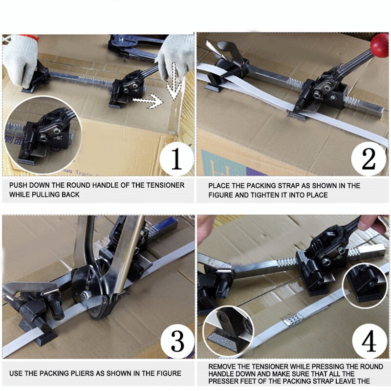 PP Strapping Machine Manual Strapping Machine Dual-purpose Paper-plastic Packing Tool Carton Packing Machine Strapping Machine