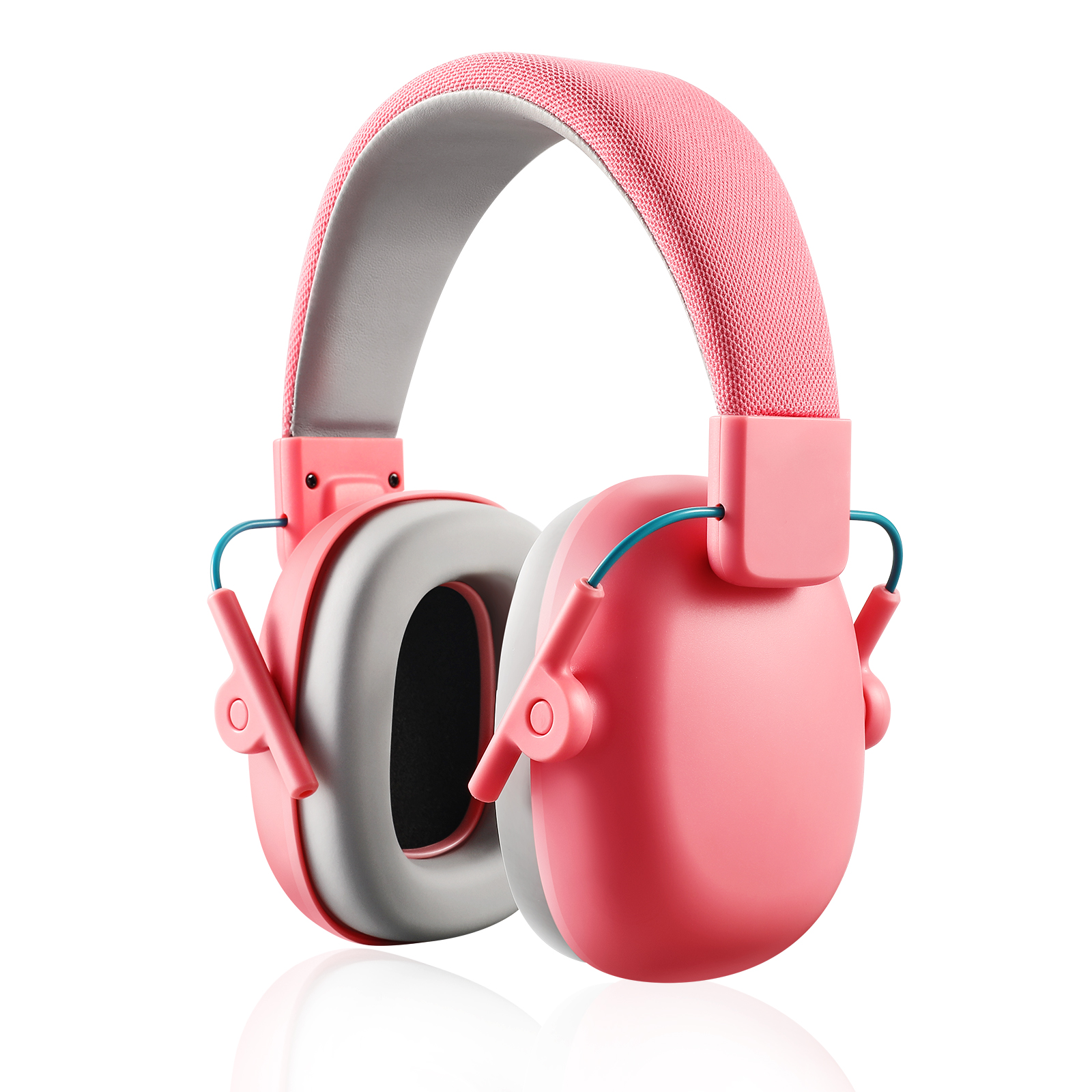 Nuevas orejeras antiruido para niños, juego de batería de aprendizaje de descompresión para aviones, auriculares con cancelación de ruido y auriculares insonorizados: Verde