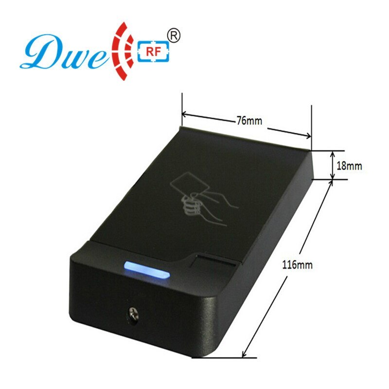 DWE CC RF Contactless 13.56mhz MF RFID Smart Card Reader Waterproof NFC Scanner Wiegand D901A-M