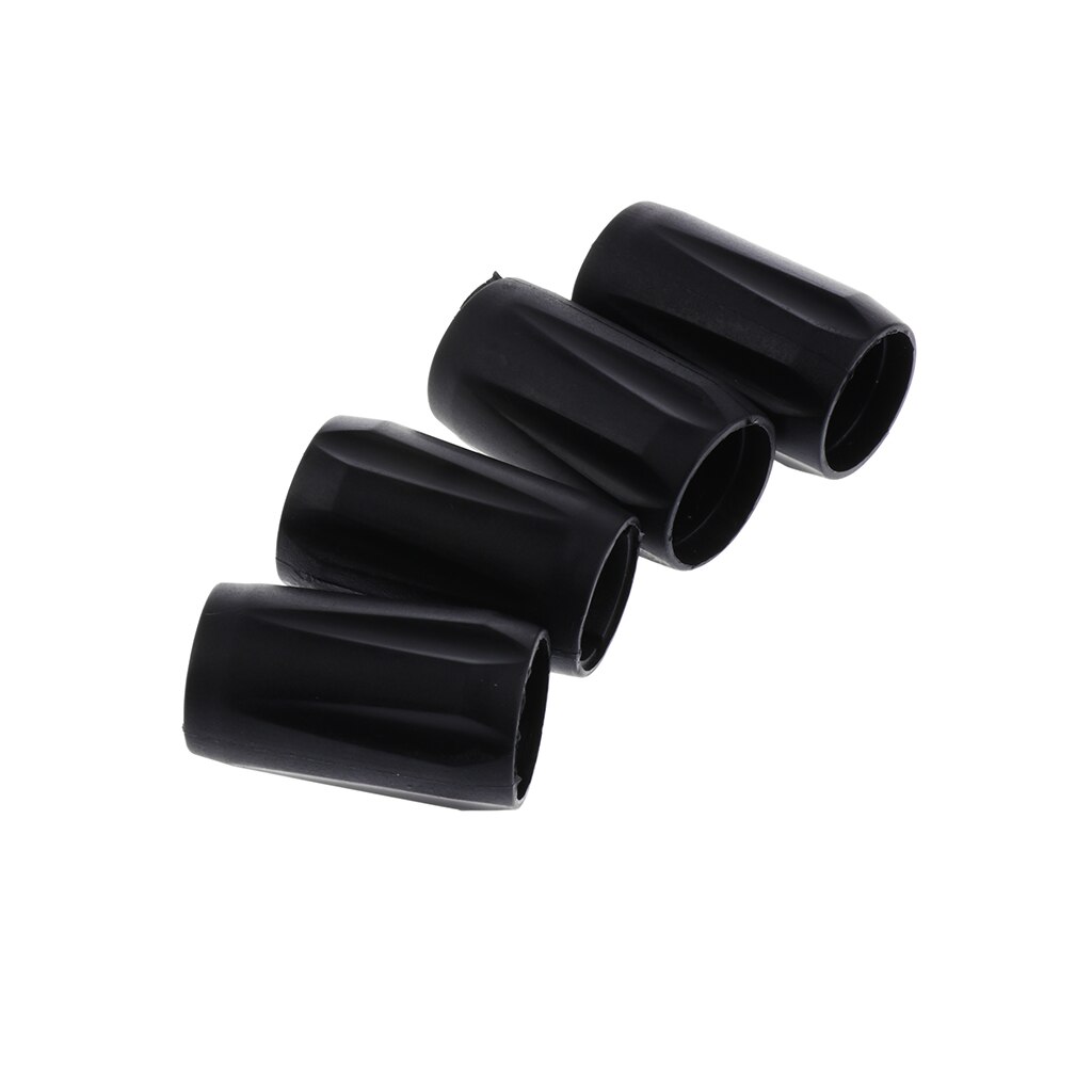 Magideal 4x Plastic Walking Pole Tips Protector Vervanging Voor Wandelen Trekking Bergbeklimmen