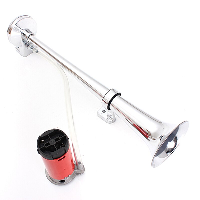 Trompette simple universelle 150dB 12V avec un haut-parleur superbe de Chrome de klaxon d'air de compresseur pour des Automobiles de Train de bateau de camion