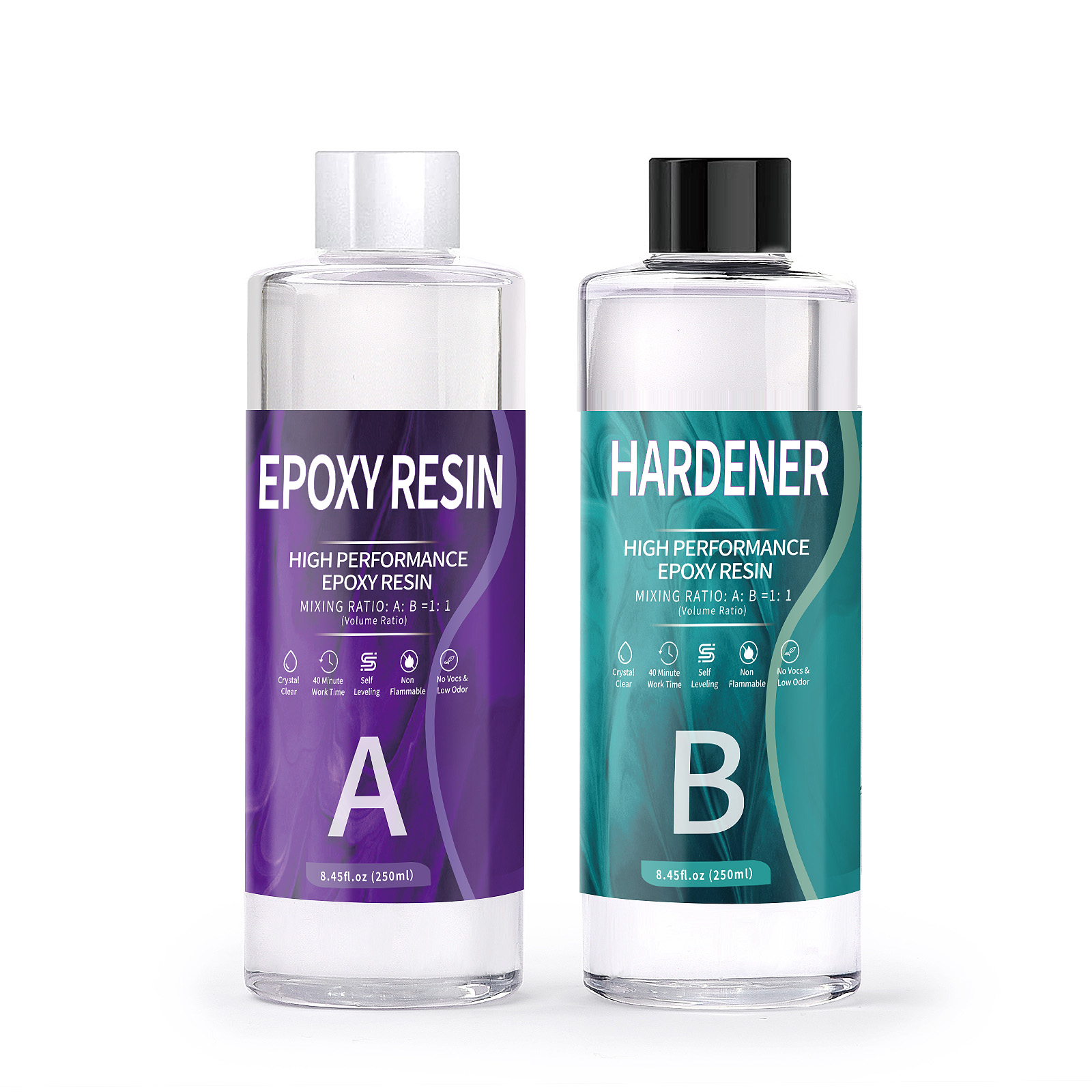 1:1 Epoxy Resin Glue Kits Liquid AB High Adhesive Transparent Hardener DIY Epoxy Resin Jewelry Making AB Glue Sets