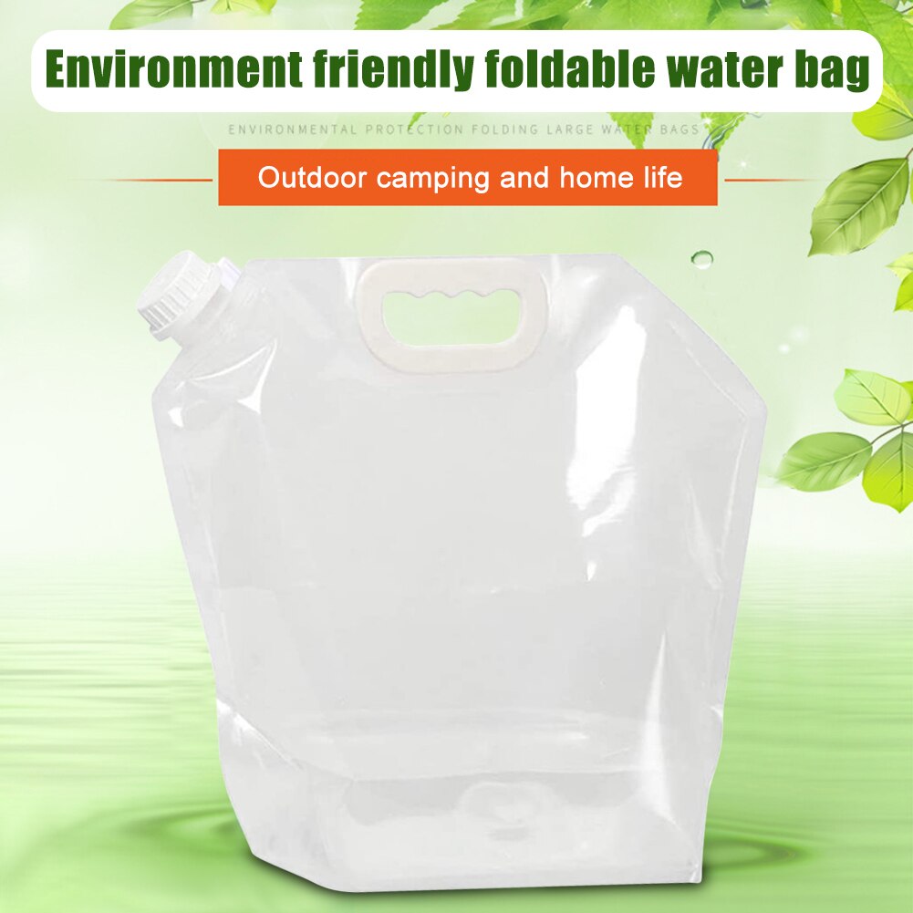 PE Faltbare Wasser Lagerung Container draussen Sport Picknick Camping Wandern Wasser Tasche Saft Lagerung Taschen Picknick Milch Wein Container