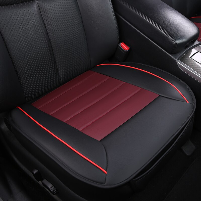 Enkele Autostoel Cover, lederen Bekleding Vier Seizoenen Ademend Meest Vierdeurs Sedan En Suv Ultra-Luxe Autostoel Bescherming: 3