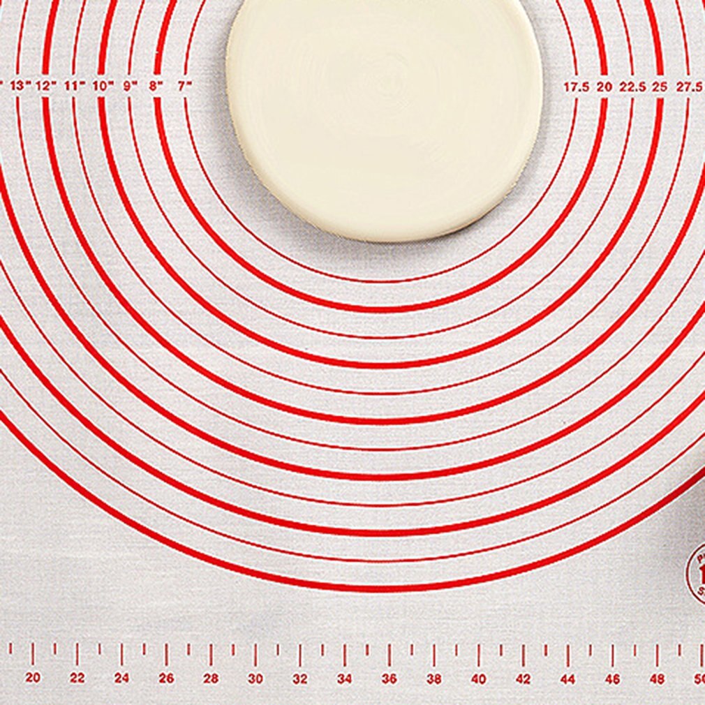 Non-Stick Silicone Baking Mat Pad Baking Sheet Glass Fiber Rolling Dough Mat Cookie Macaron Baking Mat Pastry Tools