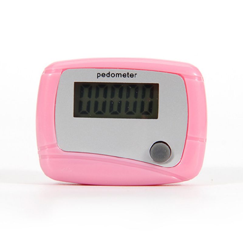 Podómetro Digital de aleatoria conteo pasos a pie pantalla LCD contador inteligente de 99999 dígitos