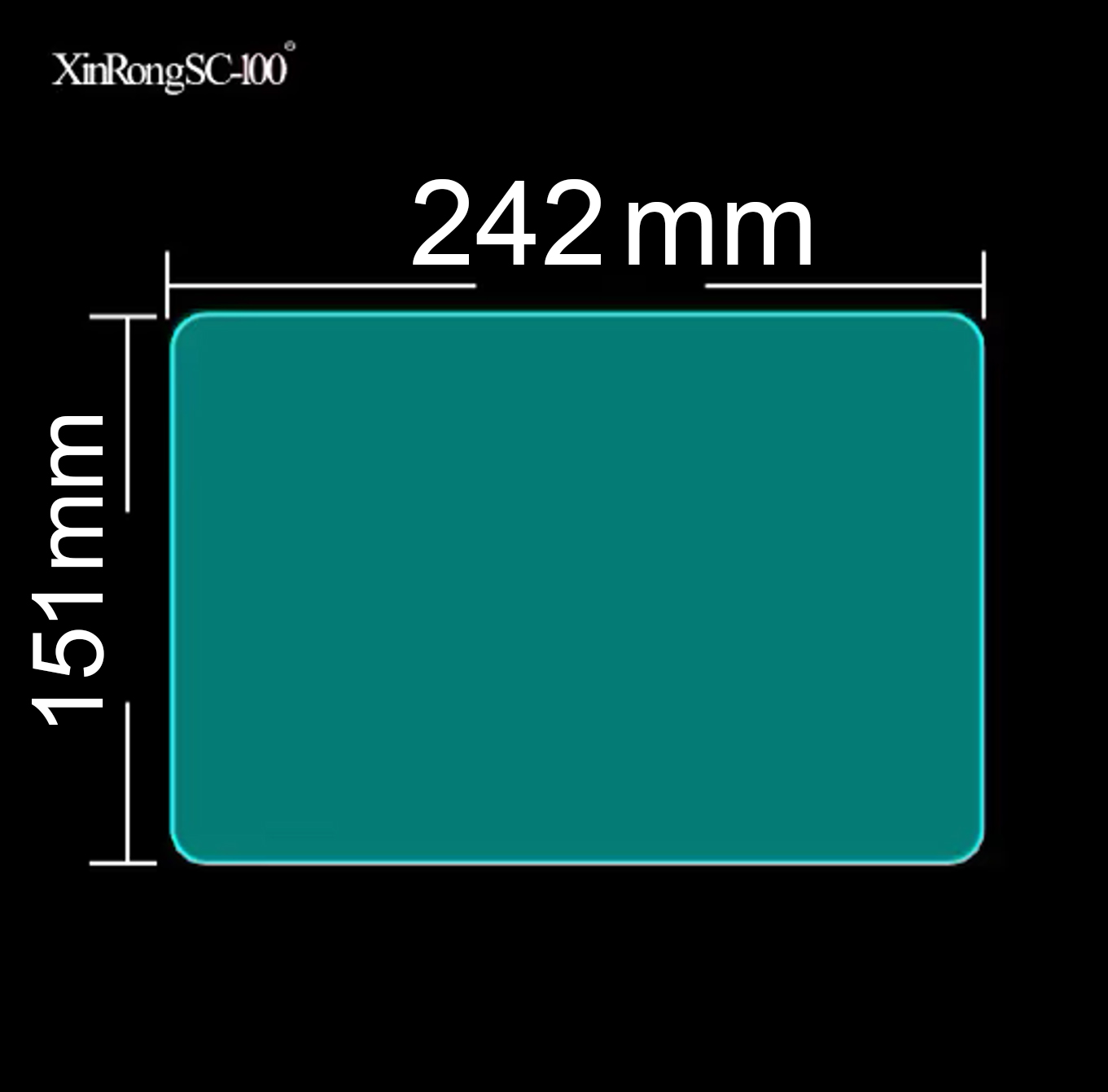 Dla 11,6 11 10,6 10,4 10,1 10 9,6 8 7,85 7-calowy tablet z Androidem Folia ochronna ze szkła hartowanego Uniwersalny rozmiar: 235 * 165 mm: Black