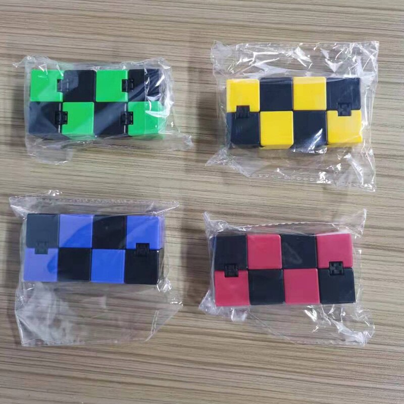 Infinity Kubus Anti-Stress Cube Fidget Speelgoed Kubus Stress Cube Speelgoed Voor Kinderen Kids Vrouwen Mannen Zintuiglijke speelgoed Voor Volwassenen