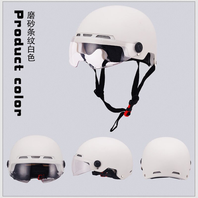Zomer Elektrische Motorfiets Helm Fiets Skateboard Helm Unisex Half Helm Mode