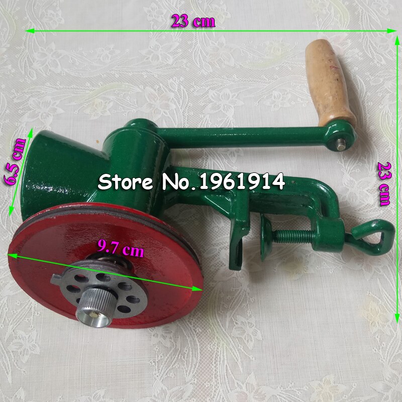 chili soyabønne korn rismølle hvetekornmel håndveiv havre melmølle slipemølle pulverisator 3#