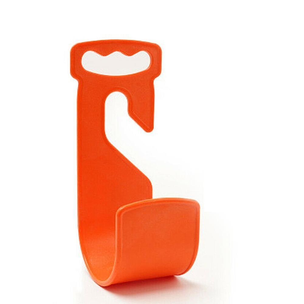 Hage veggmontert kran vanningsslange organisering oppbevaringshenger landbruksholder slangeholder rørtrommel  d5 i 4: Oransje