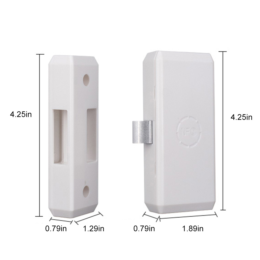 Tuya APP/tarjeta EM desbloqueo cerradura de cajón inteligente sin agujero archivador mueble electrónico sin llave Invisible NFC Sensor cerraduras interruptor
