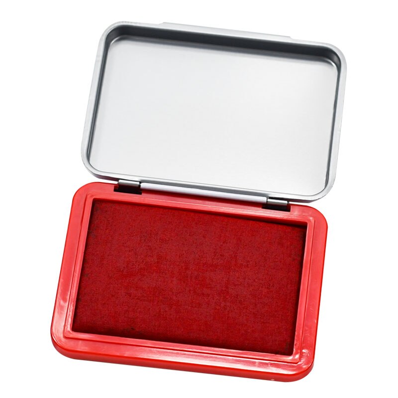 1 pcs Brand square box Calligraphy Red Ink Paste Chinese Yinni Pad 40g Red blue black ink paste: Red