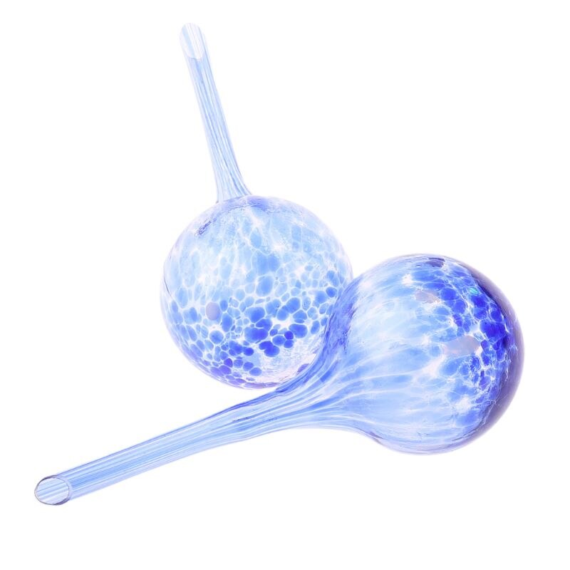 Hydro Globes Mini Automatic Watering Bulbs, 2 Piece Deluxe Set