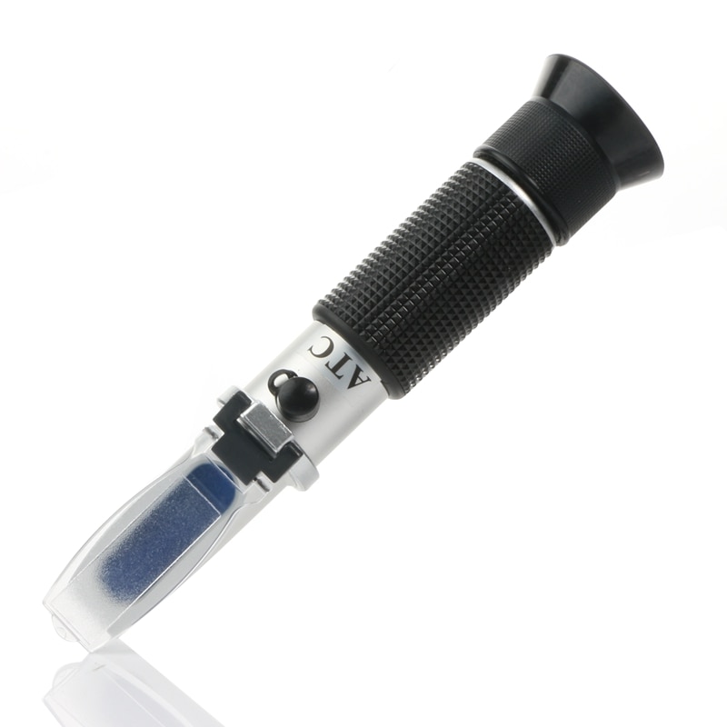 Refraktometer Zucker Grad Meter Gemüse Brix Refraktometer Zucker Schnitt Flüssigkeit Dichte Konzentration Tester 0-32% Brix