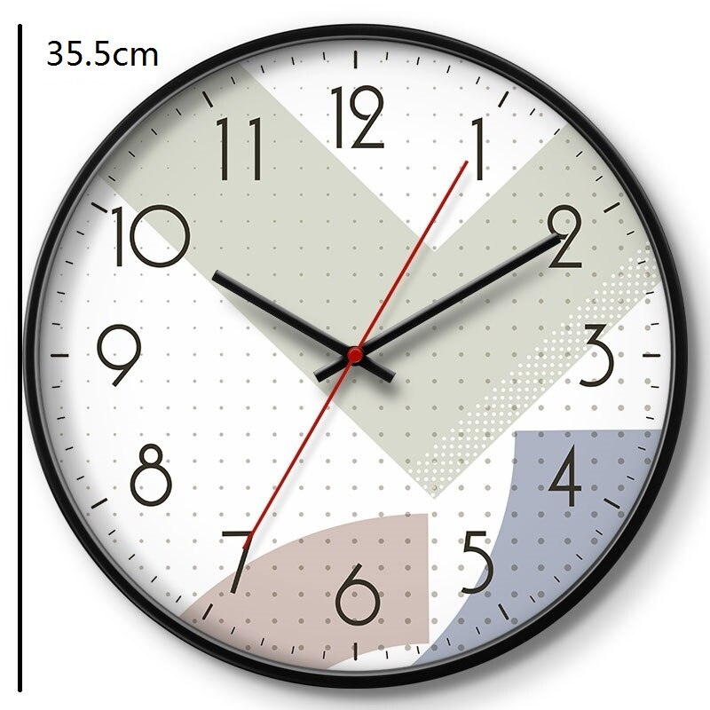 Personality Clocks Wall Clock Living Room Bedroom Modern Mute Clock Quartz Watch Modern Timer Home Decor