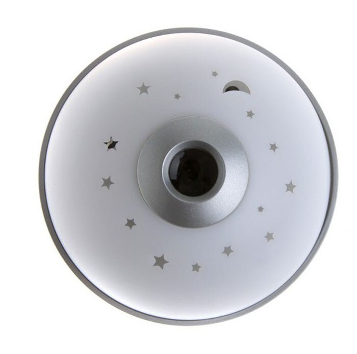 7 Colors LED Change Star Night Light Magic Projector Backlight Clock