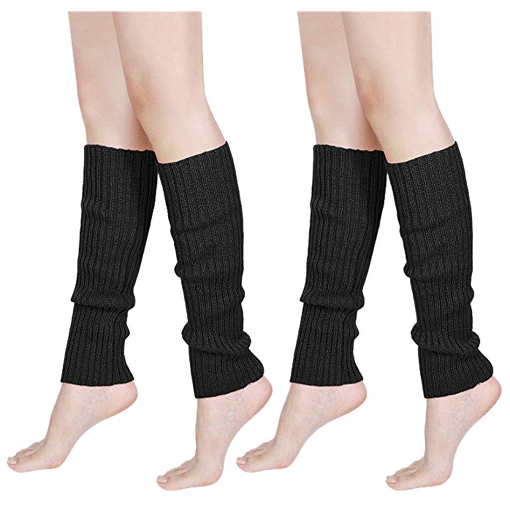 Frauen Männer Fluoreszenz Farbe Streifen Stiefel Manschetten Wärmer betroffen Bein Partei Strümpfe bein wärmer Winter calentadores de pierna mujer