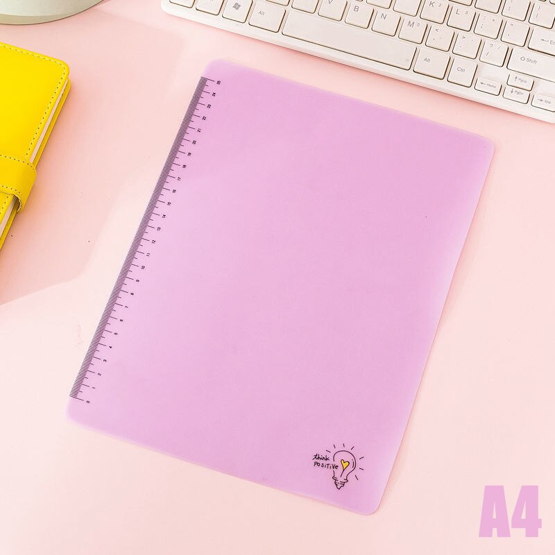 Multifunction A2/A3 Student Drawing and Writing Silicone Cushion Exam Special Tool with Scale Pad Desk Mat Decoration Mouse Pad: A4(B)