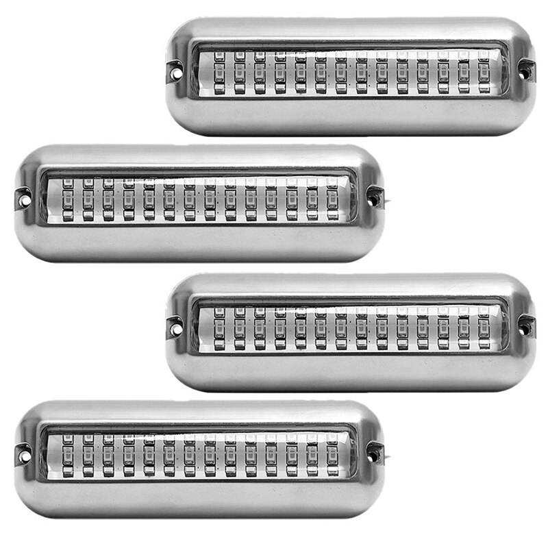 Waterdicht 42LED 10-30V Marine Navigatielicht Voor Jacht Boot Zeilen Witblauwe Onderwaterlamp