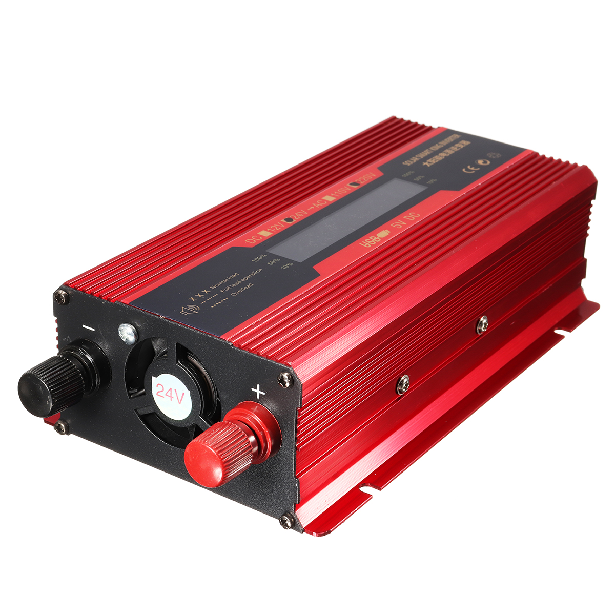 Bil inverter 12v 220v 4000w peak power inverter spænding konverter transformer 12v/24v 110v/220v inverter universal/us stik