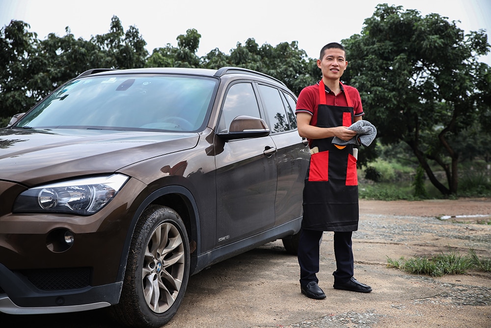 MJJC Brand Auto Detailing Apron