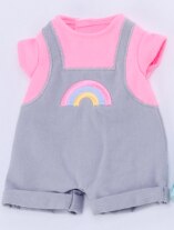Metoo juguetes de peluche vestir a muñecas Angela con muñeca con vestido de conejo lindo ensueño chica para niños Dressup muñeca