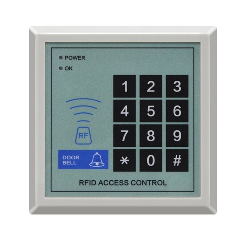 Security Full Complete 125KHz EM-ID Card 1 Door Entry Access Control System Kit