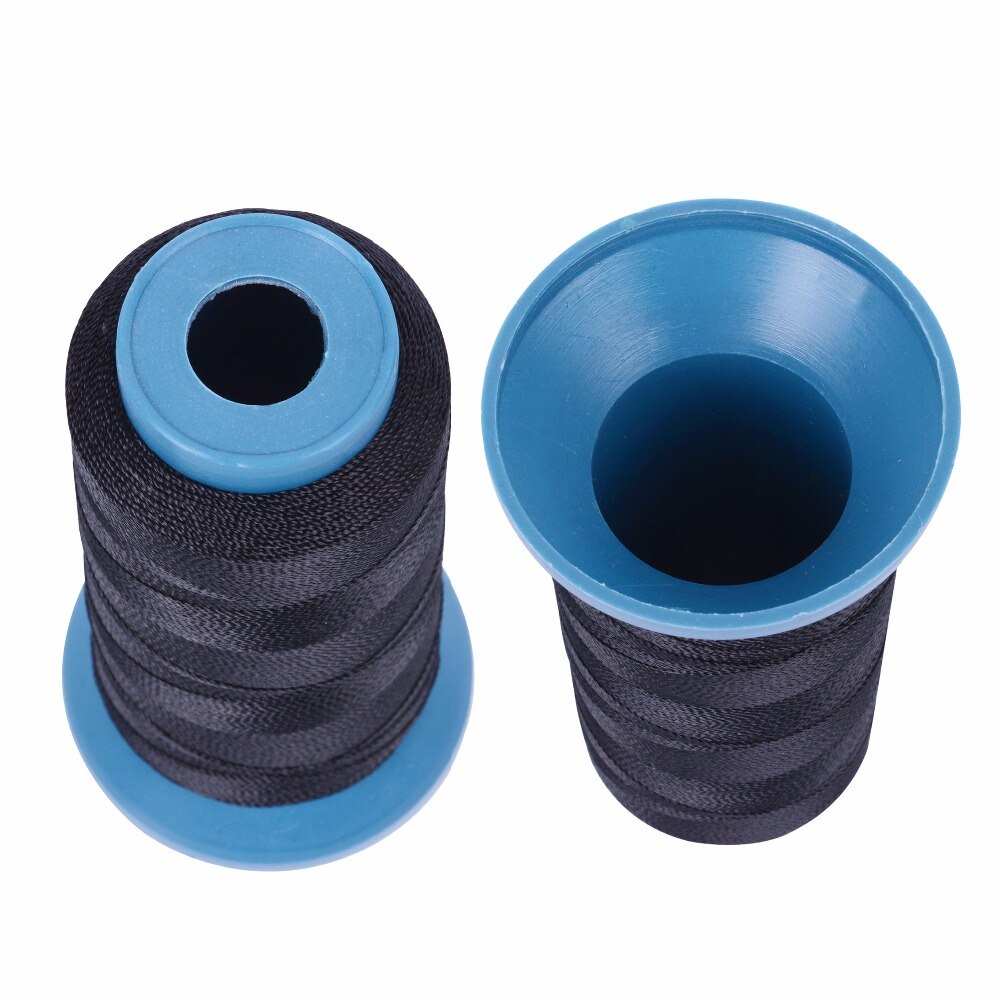 1 rouleau de fil à tisser dix couleurs, fil Polyamide haute intensité, 12 aiguilles à tisser de 9cm/aiguilles de type C/aiguille incurvée