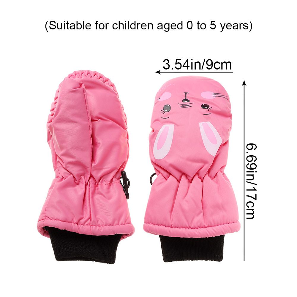 Gants chauds d'hiver pour enfants de 3 à 7 ans, pour le Ski, à manches longues, pour garçons et filles: other